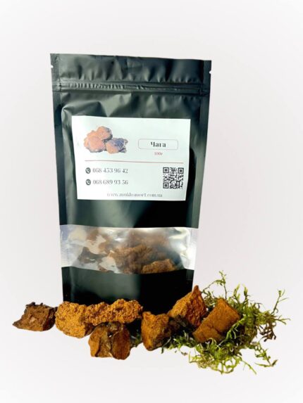 Чага (кусочками) 100г