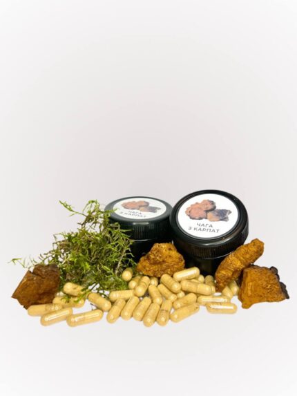 Чага в капсулах 60шт по 0.5 г