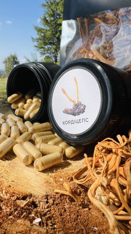 Кордіцепс в капсулах
